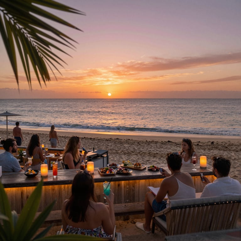Unwind at 12 Rocks: Best Australian Beach Bar with Signature Cocktails and Fresh Coastal Seafood