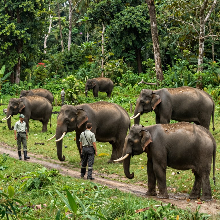 Strategie Efficaci per Combattere il Bracconaggio e Proteggere Elefanti Selvatici