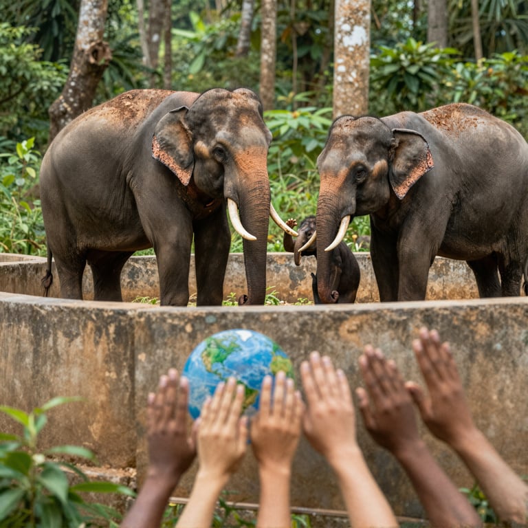 Minacce del Bracconaggio agli Elefanti: Campagne Globali per Salvarli