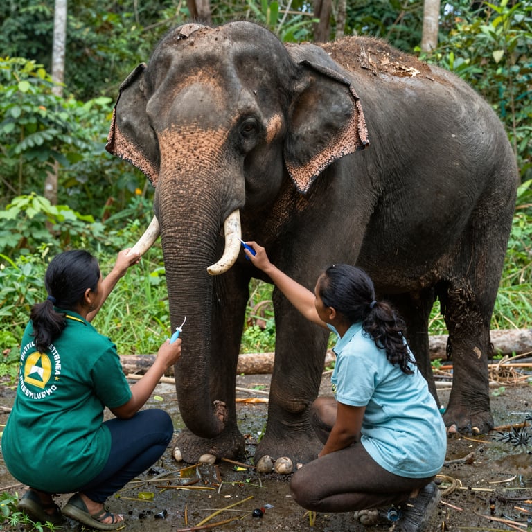 Proteggere gli Elefanti Asiatici: Impegno di un'ONG Thailandese per il Soccorso