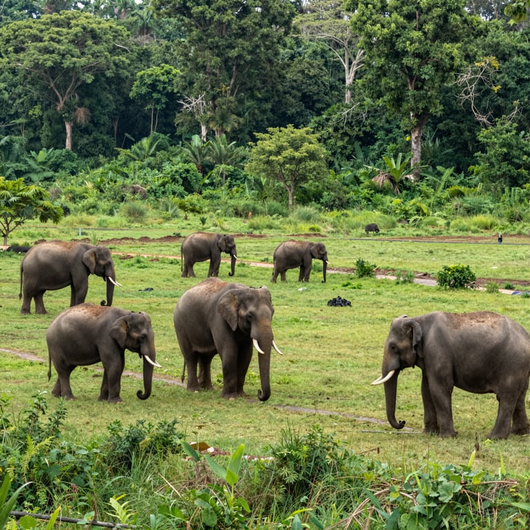 Preservare gli Habitat degli Elefanti: Progetti per la Protezione della Fauna Selvatica