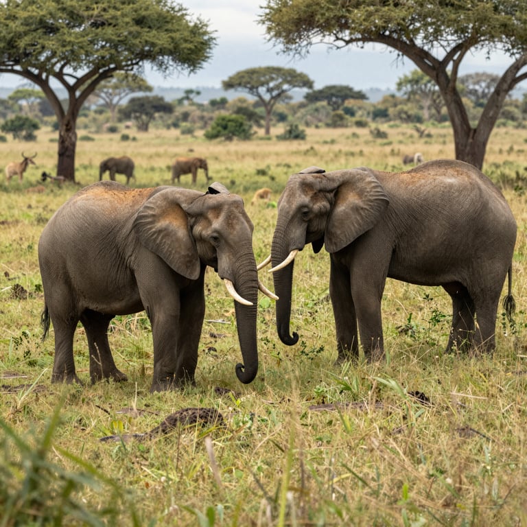Iniziative per la Preservazione degli Habitat degli Elefanti e la Protezione della Fauna Selvatica