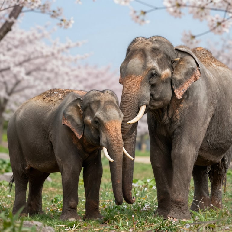 Governo Garantisce Benessere per Tre Elefanti Inviati in Giappone