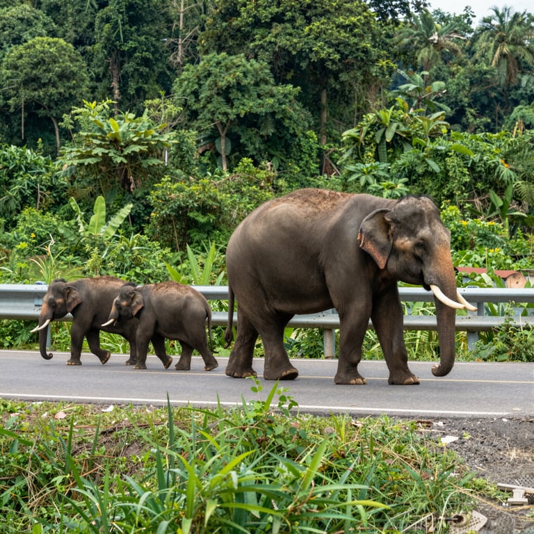 Sostenere Infrastrutture Ecologiche per Salvare gli Elefanti Asiatici nel 2026