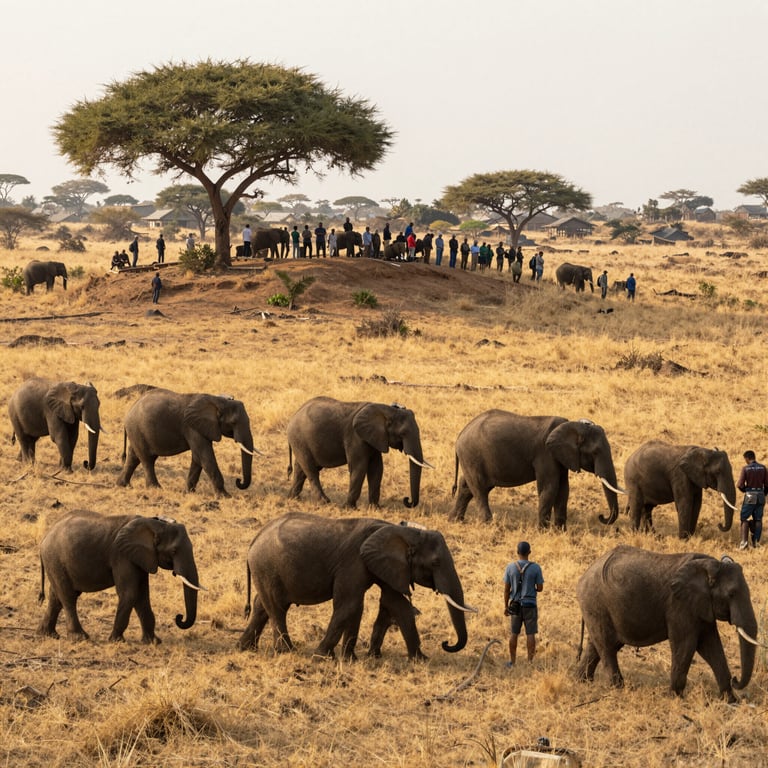 Sforzi Globali per Proteggere gli Elefanti in Pericolo nel 2026