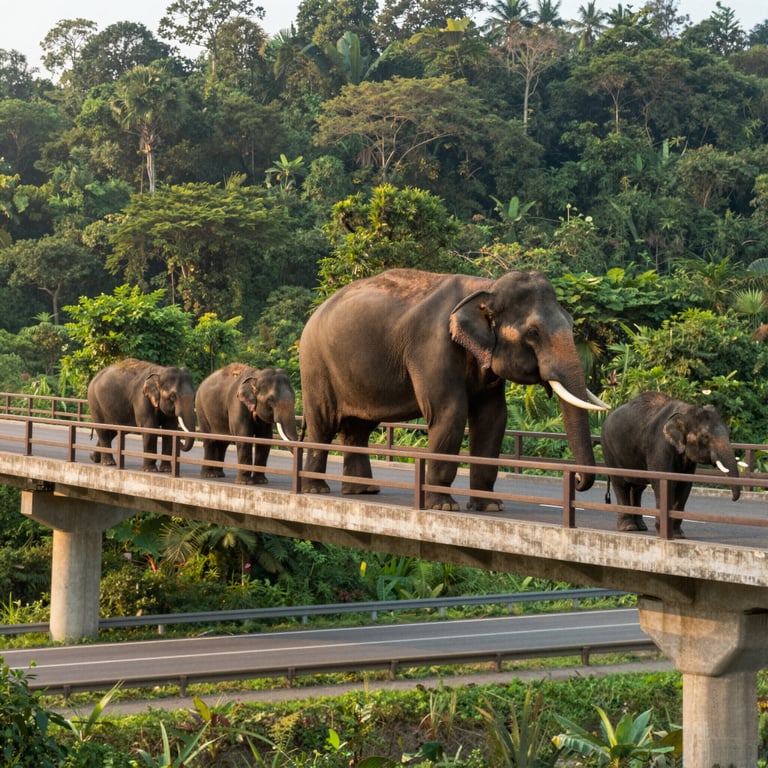 Infrastrutture Amiche della Natura: Proteggere gli Elefanti Asiatici nel 2026