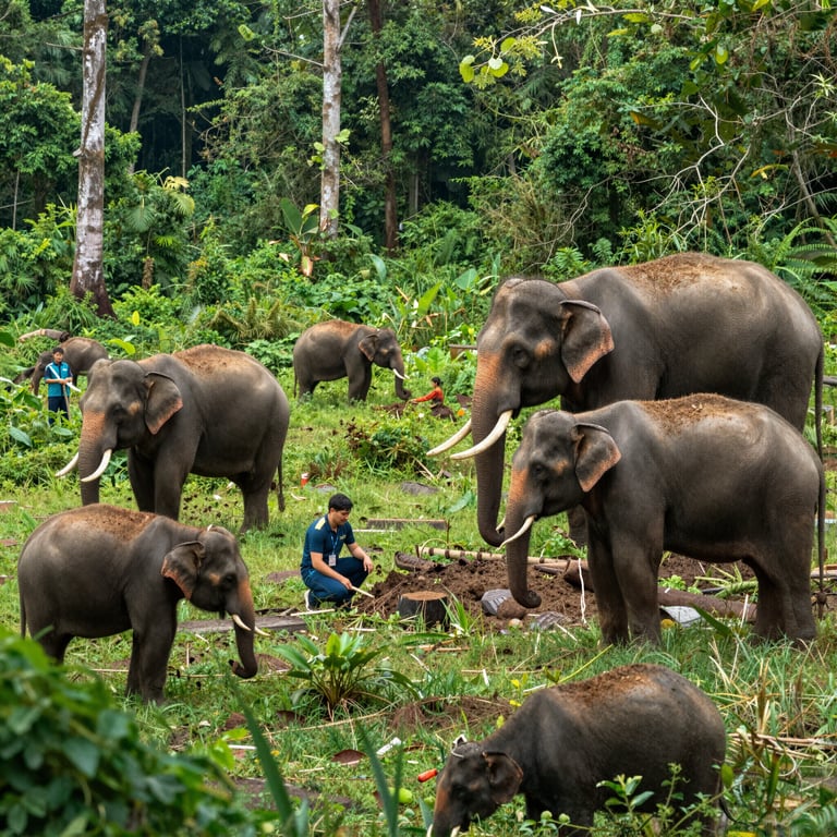 Preservare gli Habitat Elefantini: Iniziative Globali per la Protezione della Fauna Selvatica