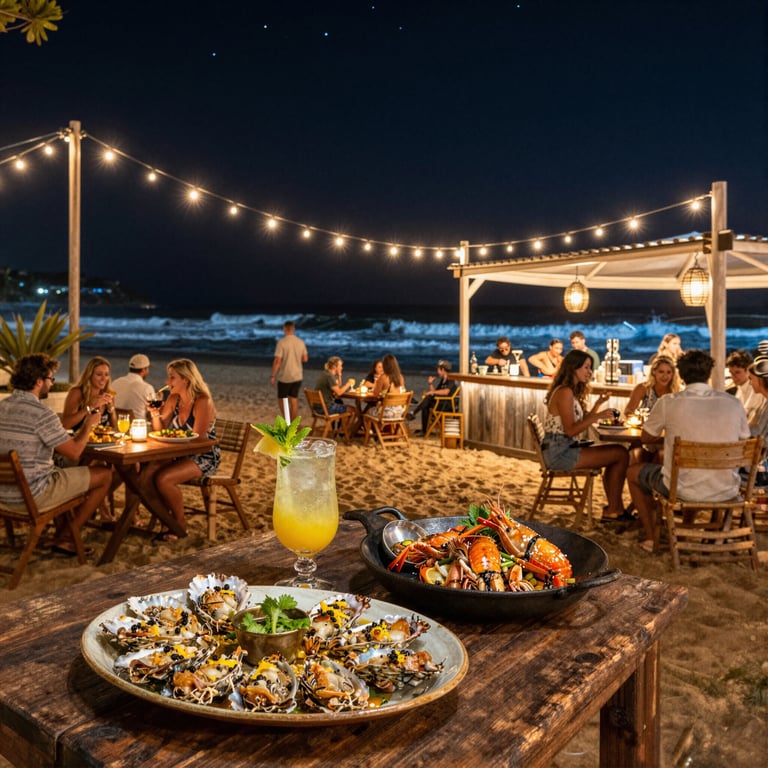 Coast Australia Nightlife: Best Seafood and Cocktails at 12 Rocks Beach Bar