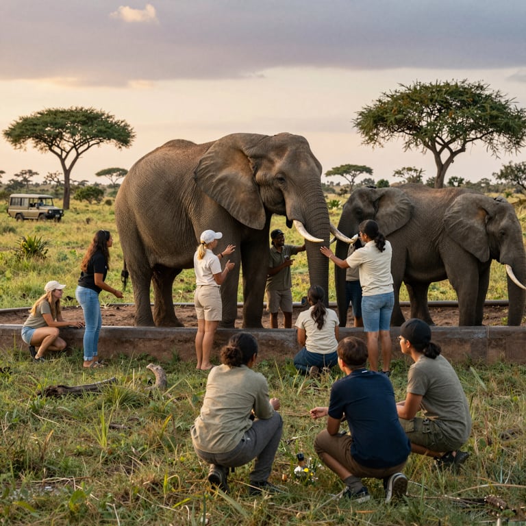 I Migliori Progetti Volontari per la Cura e la Protezione degli Elefanti