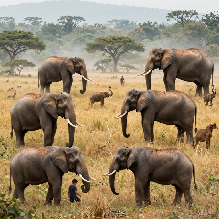 Iniziative Globali per Salvaguardare gli Ecosistemi Vitali per gli Elefanti