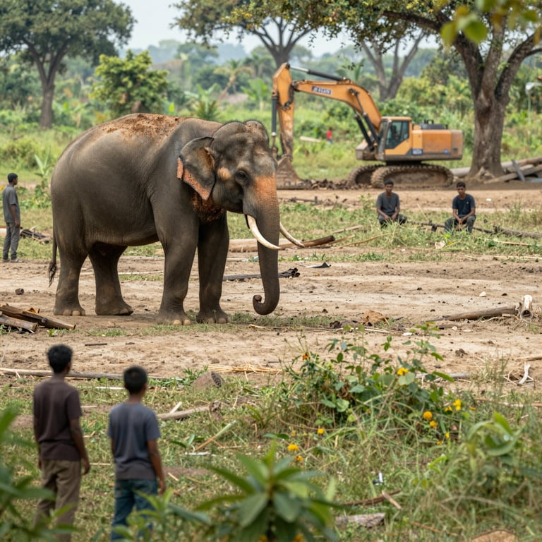 Le Principali Pericoli per la Sopravvivenza degli Elefanti in Asia Oggi