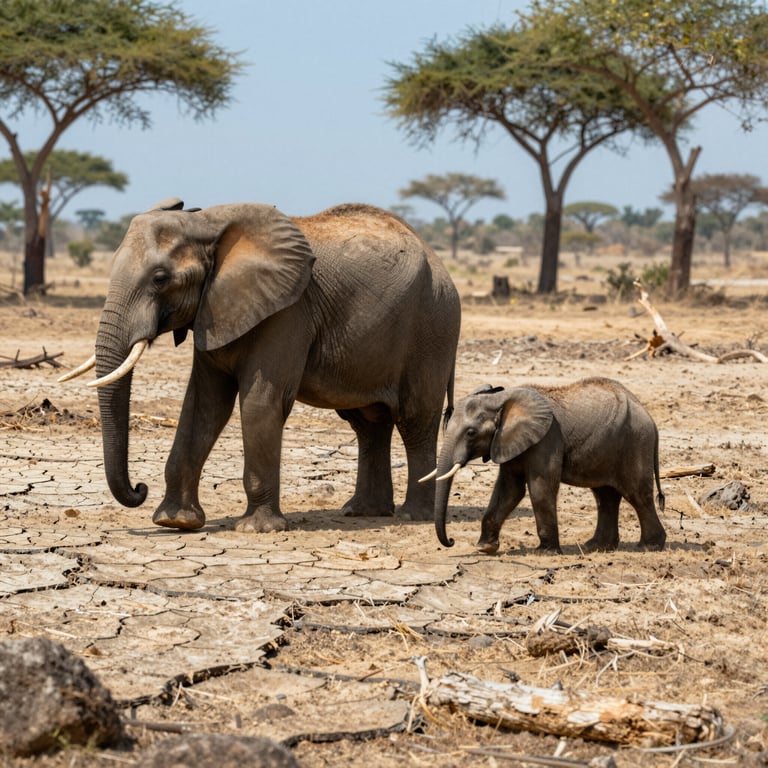 L'Importanza di Proteggere gli Elefanti da Minacce Ambientali Urgenti