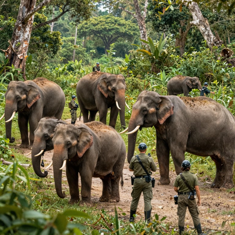 Prevenire il Bracconaggio: Campagne Globali per Salvare Elefanti Selvatici e la Biodiversità