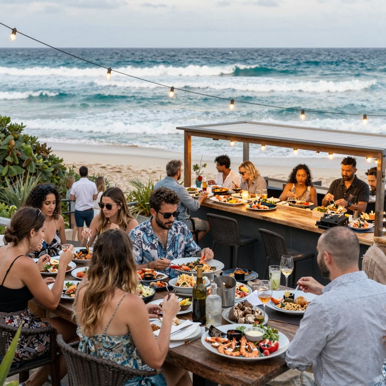 12 Rocks Reviews and Events: Best Australian Beach Club for Fresh Seafood Delights