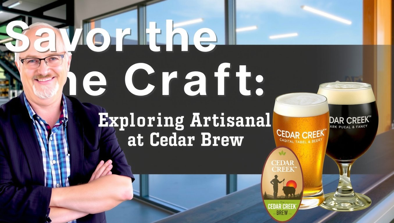 Savor the Craft: Exploring Artisanal Beers at Cedar Creek Brew