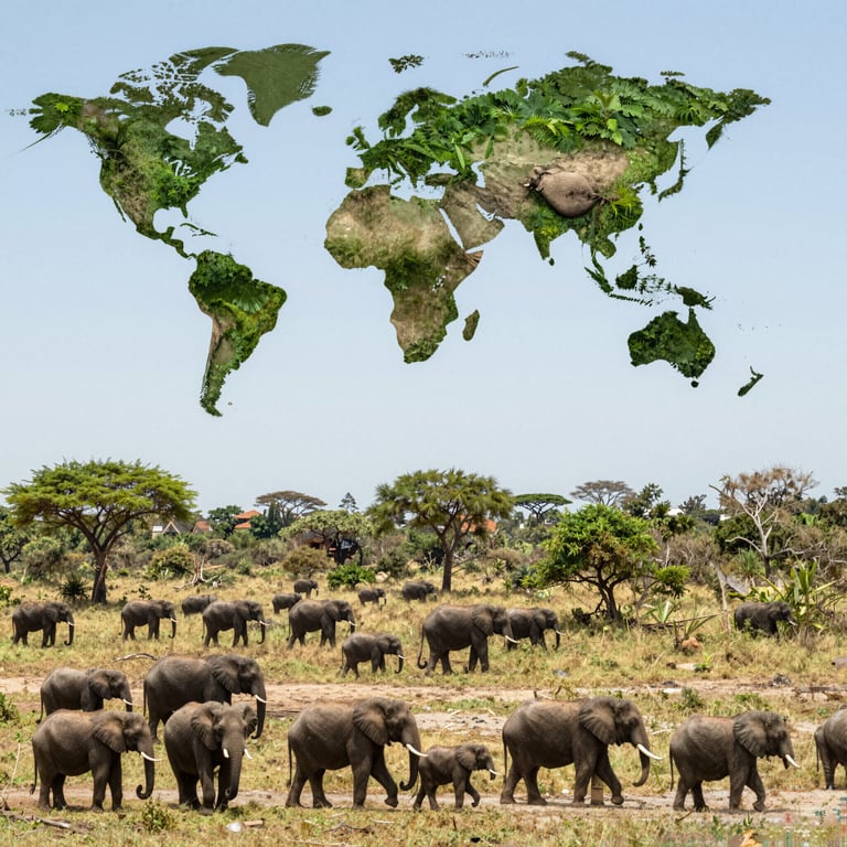 Protegge gli Elefanti: Strategie Globali per la Loro Conservazione