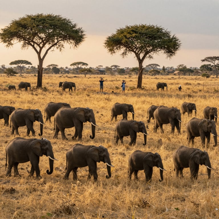 Scopri i modi etici per osservare elefanti senza nuocere al loro benessere naturale