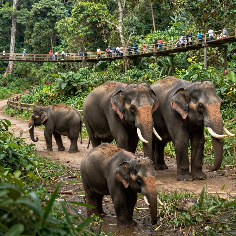 Protegge gli Elefanti Asiatici: Infrastrutture Sostenibili per la Conservazione