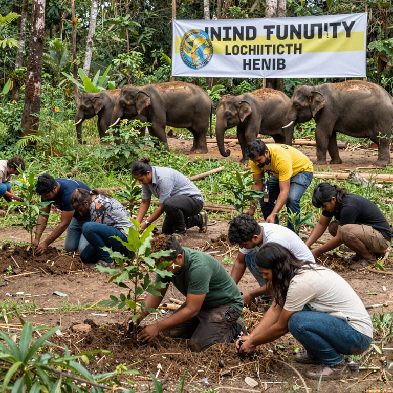 Iniziativa Globale per la Protezione degli Elefanti: Azioni Urgenti contro la Scomparsa