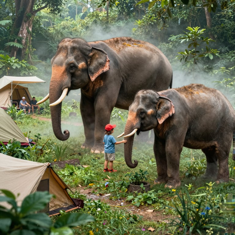 Come il Turismo Sostenibile Aiuta a Salvare gli Elefanti Asiatici da Estinzione