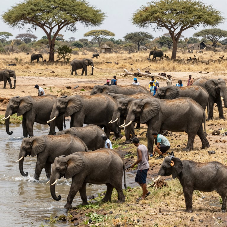 Volontariato Globale per Proteggere e Salvare gli Elefanti del Mondo