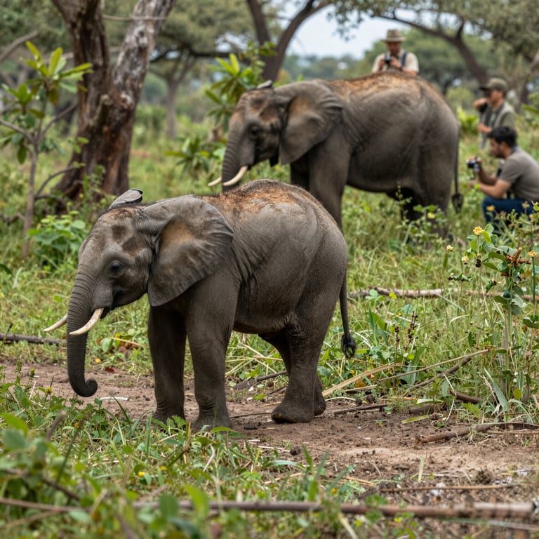 Sfide e Iniziative per Salvare gli Elefanti Forestali in Africa Oggi
