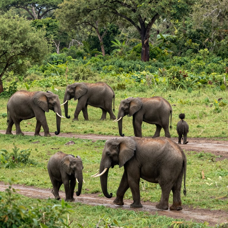 Iniziative di Conservazione DSWF per Salvaguardare gli Elefanti Africani