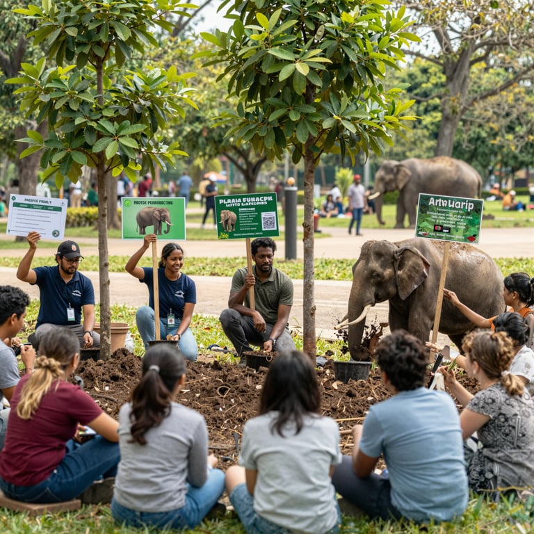 Coinvolgiti nella tutela degli elefanti direttamente nella tua comunità locale