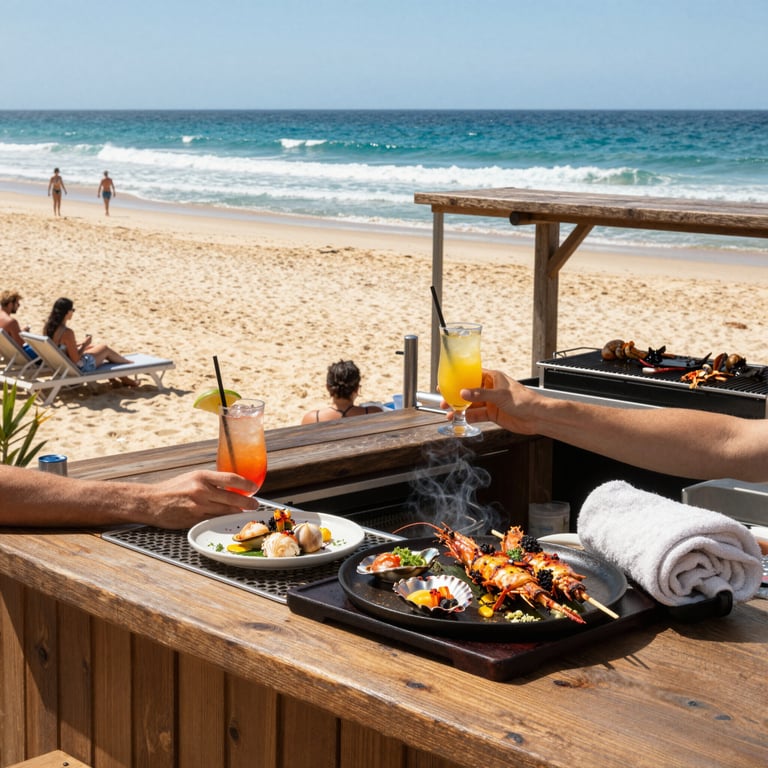 Discover 12 Rocks Beach Bar: Australia's Top Spot for Cocktails and Seafood on the Coast