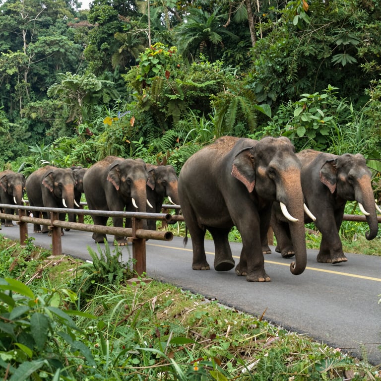 Infrastrutture Ecologiche per Proteggere gli Elefanti Asiatici nel 2026