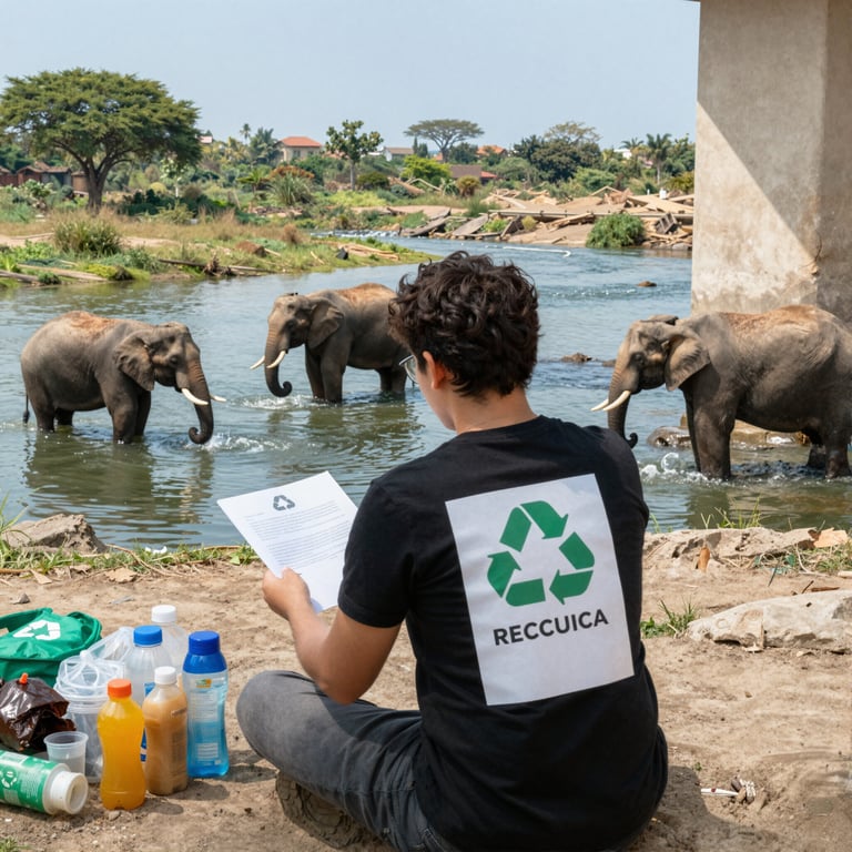 Azioni Quotidiane per Salvare e Difendere gli Elefanti Locali