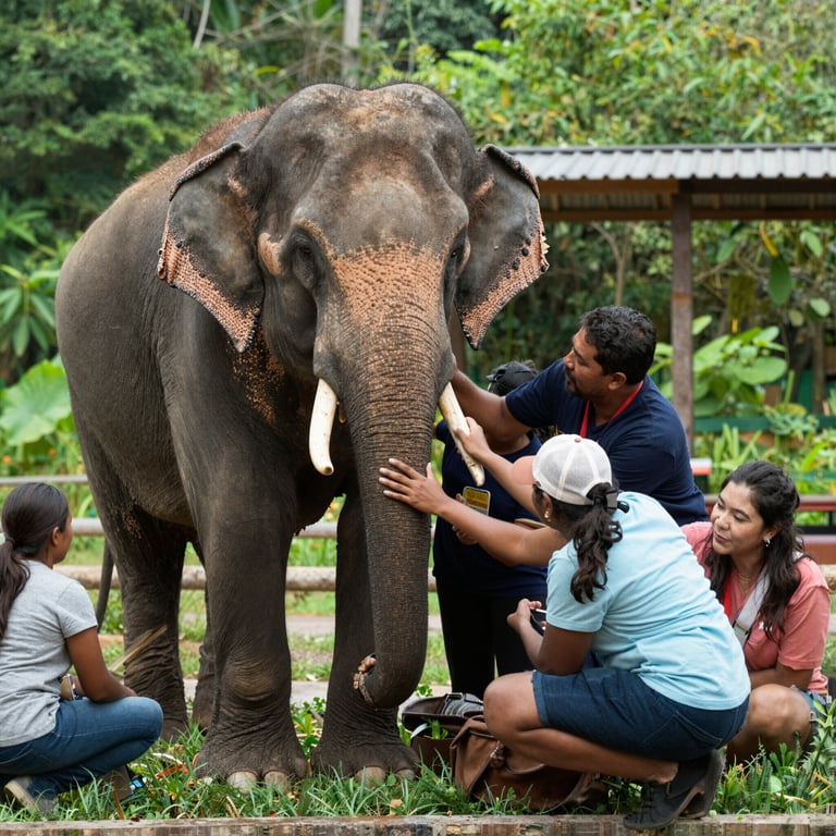 Salvare gli Elefanti Thai: Missione Non-Profit per Cura e Protezione