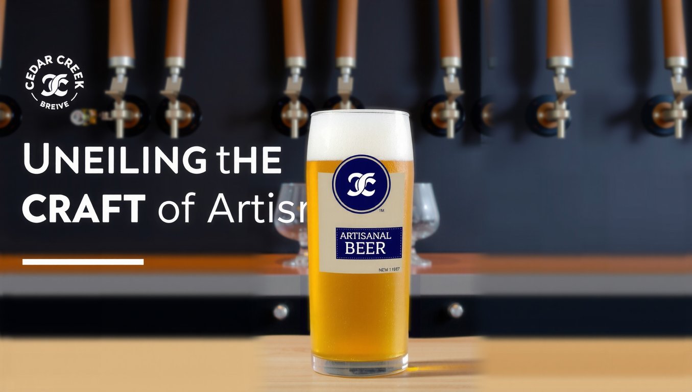 Unveiling the Craft of Artisanal Beer at Cedar Creek Brew