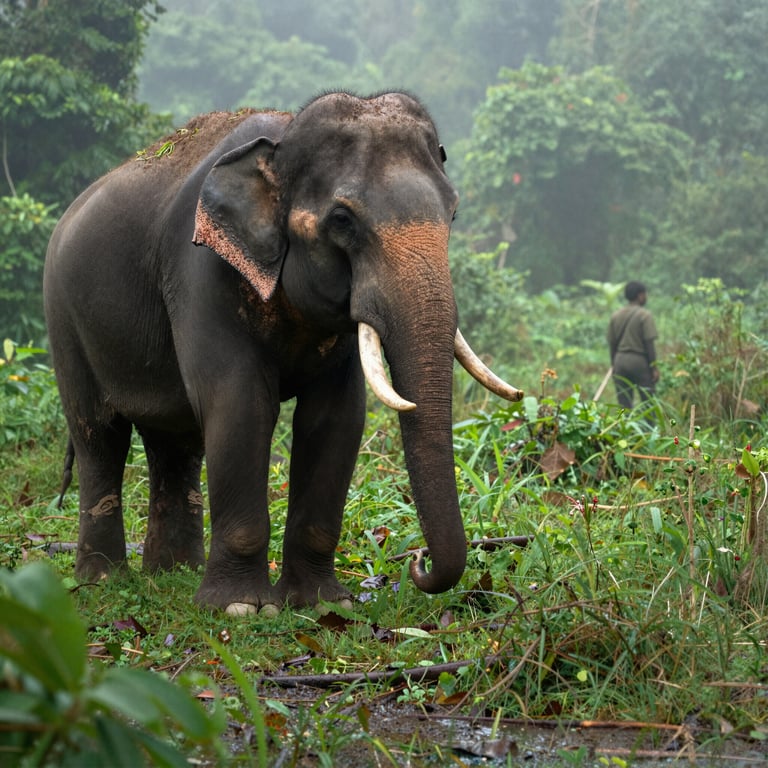Come Salviamo gli Elefanti di Foresta Rari nel Vietnam