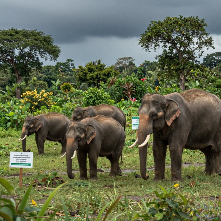 Preservazione Habitat Elefanti: Campagne Urgenti contro l'Estinzione e per la Biodiversità