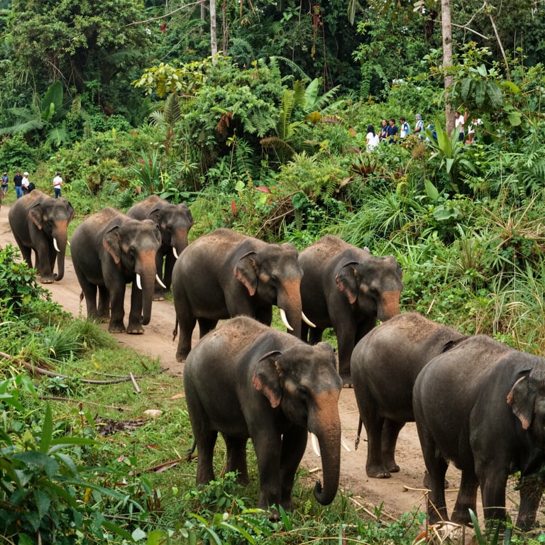 Come il Turismo Etico Sostiene la Conservazione degli Elefanti Asiatici