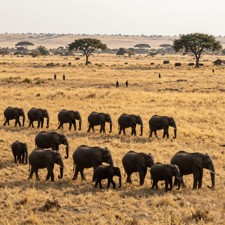 La battaglia per salvare gli elefanti africani dalle minacce quotidiane