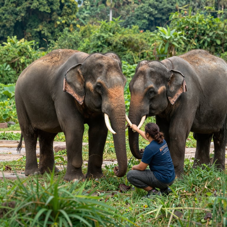 Centro Conservazione Elefanti: Riabilitazione e Protezione per il Futuro Selvatico