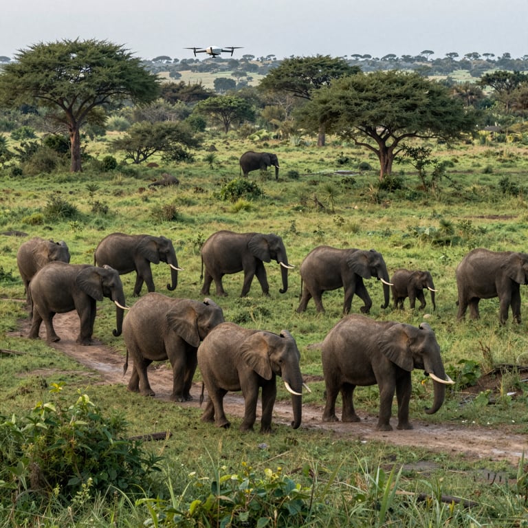 Monitoraggio e Salvaguardia delle Mandrie Elefantine: Azioni per il Futuro Sostenibile