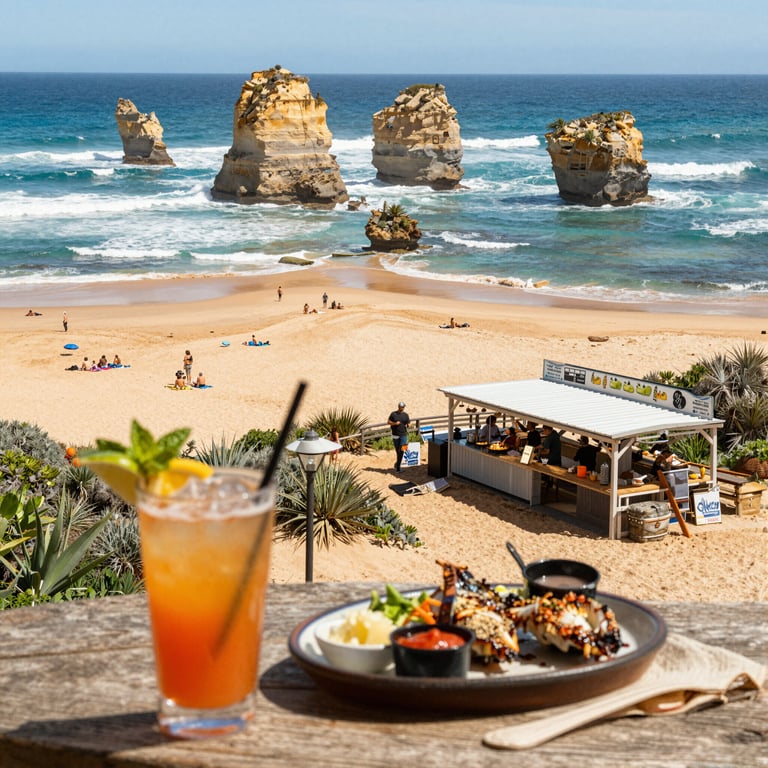 Best Australian Coast Beach Bars: 12 Rocks Excels in Cocktails and Fresh Seafood