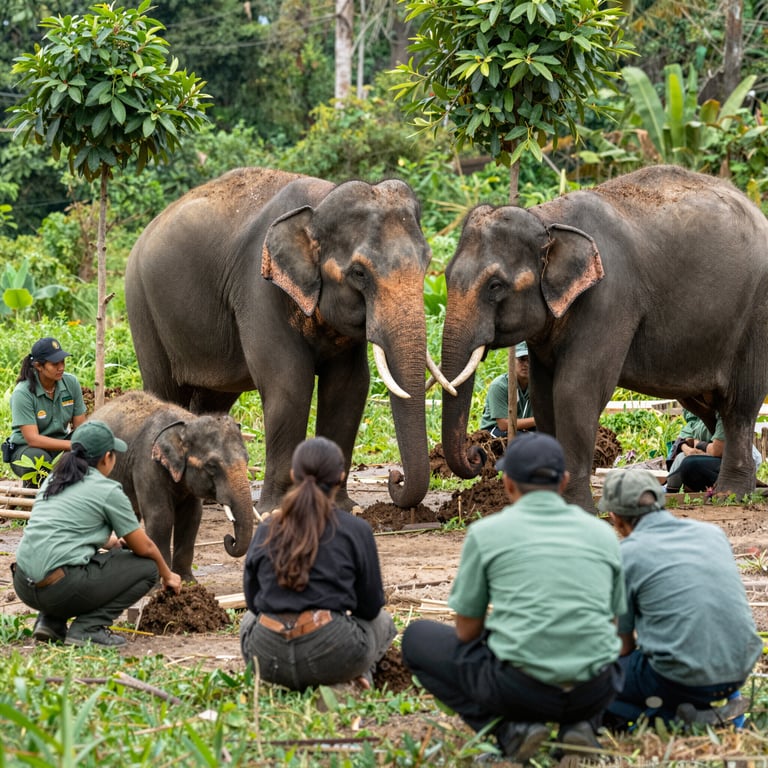 Salvaguardare gli Elefanti Asiatici: L'Impegno di una ONG Thailandese per il Loro Futuro