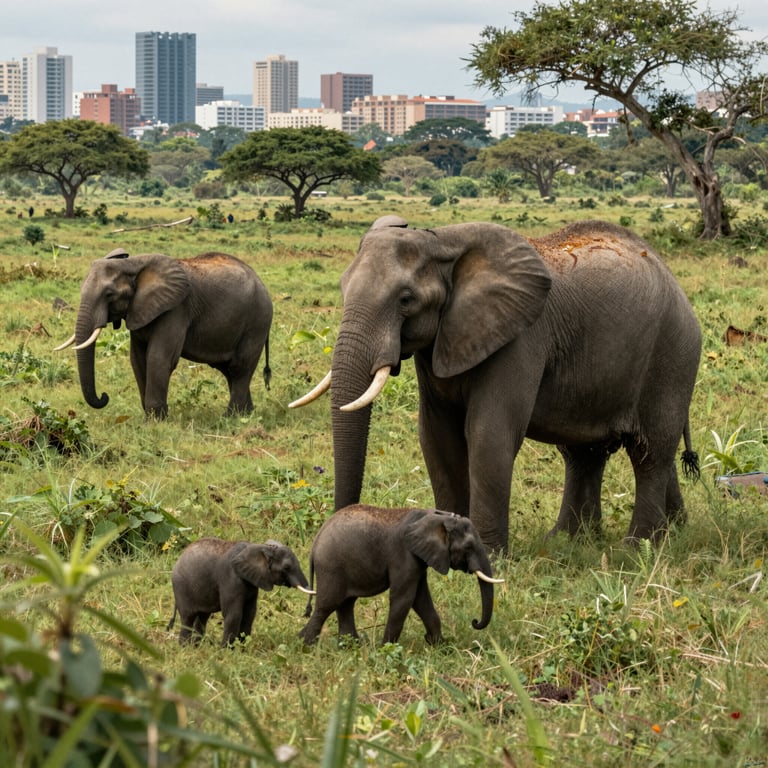 La Lotta per la Protezione degli Elefanti contro le Minacce Ambientali Moderne