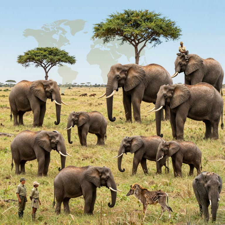 Iniziative Globali per Proteggere e Salvare gli Elefanti dalla Estinzione