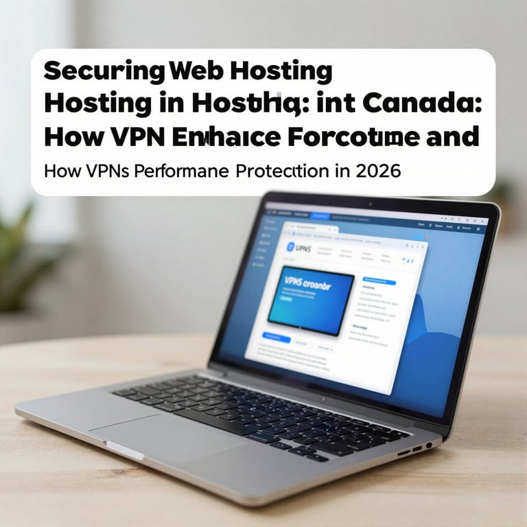 Securing Web Hosting in Canada: How VPNs Enhance Performance and Protection in 2026