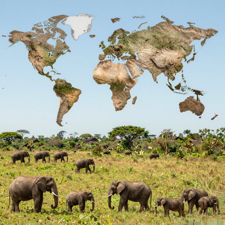 Campagne Globali per Salvare gli Elefanti in Pericolo: Notizie sulla Conservazione