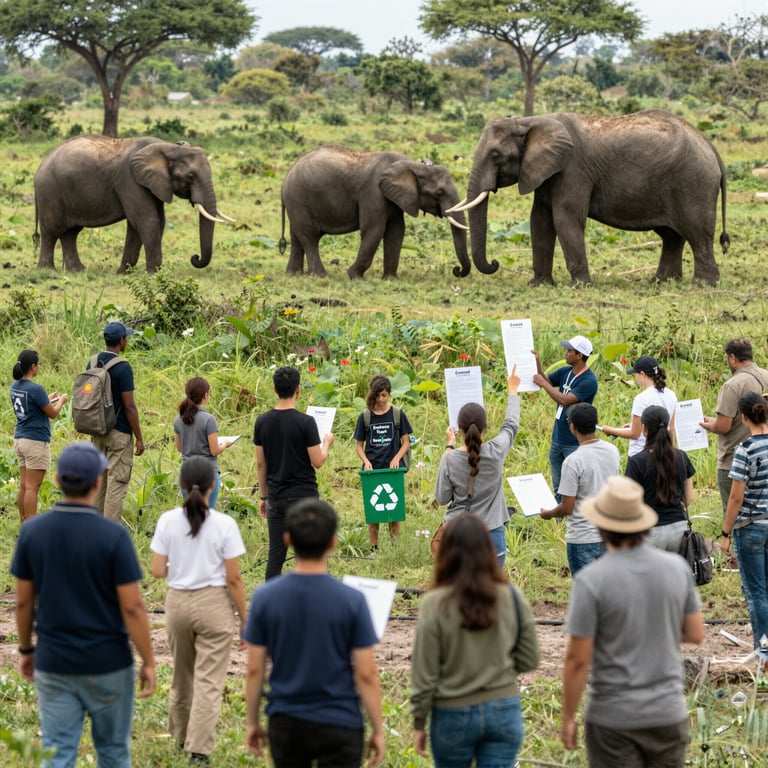 Azioni Quotidiane per Fermare il Bracconaggio degli Elefanti