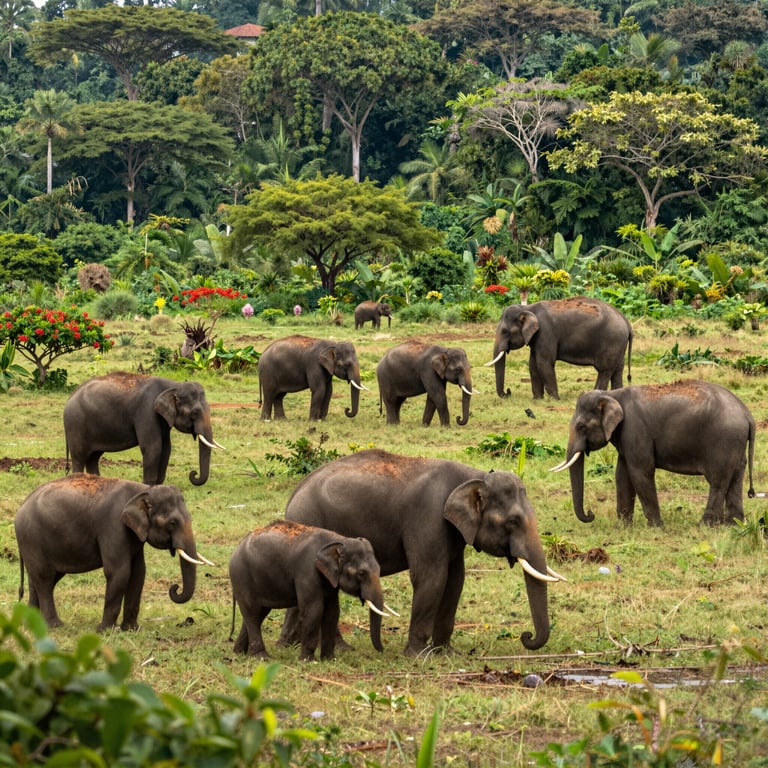 Preservazione dell'Habitat Elefantino: Iniziative Mondiali per la Tutela della Biodiversità