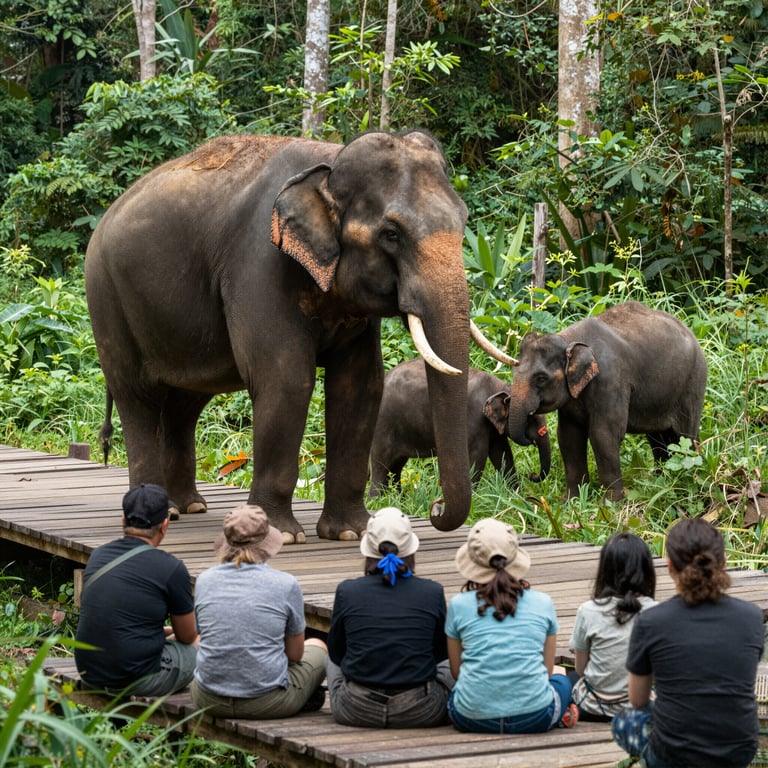 Il Turismo Sostenibile per la Salvaguardia degli Elefanti Asiatici