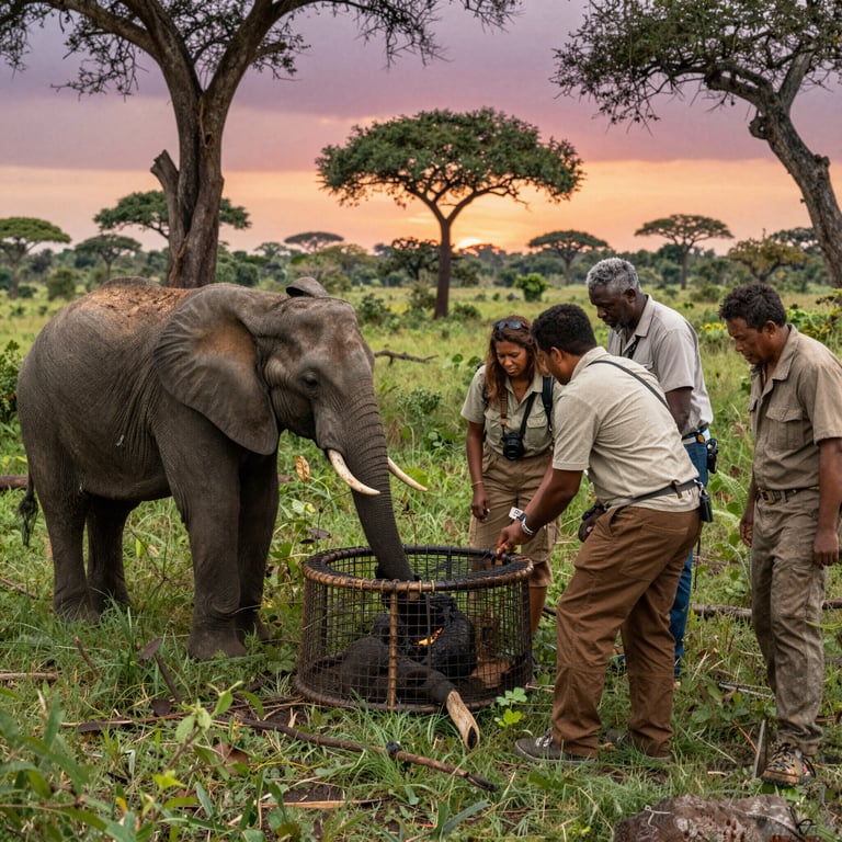 Iniziative Globali per la Conservazione e il Salvataggio degli Elefanti Africani