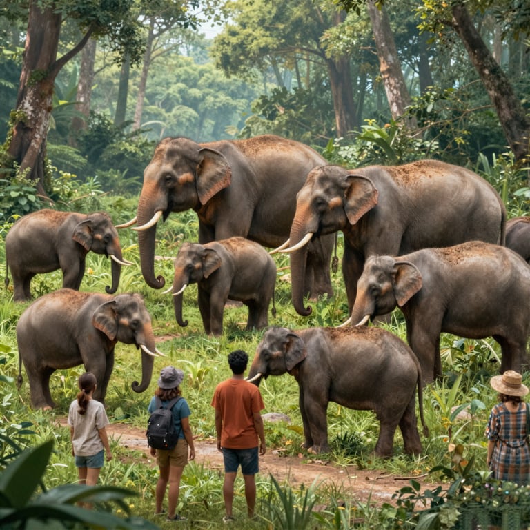 Iniziative Mondiali per Salvaguardare le Popolazioni di Elefanti in Pericolo